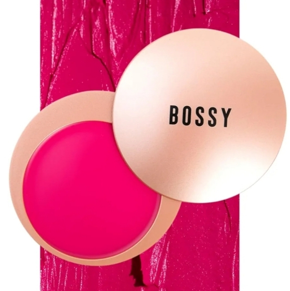Bossy Cosmetics Buttery Blush: Grit (Bright Pink), NIB - Picture 2 of 7